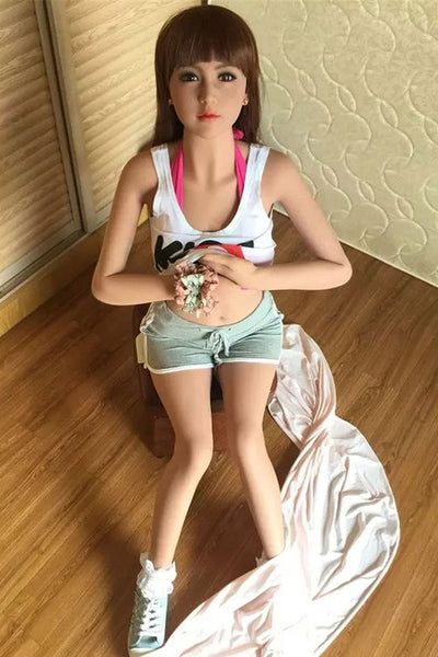 『古川絵里』163cm 細身 人形 と