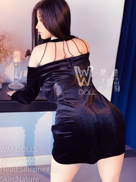 『古川瑛子』168cm F-cup 高級ラブドール ウィッグバージョン  WMDOLL#12 シリコン+tpe