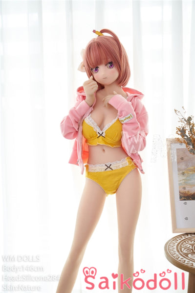 花美 146cm 清純系アニメドール WMdoll ヘッド#28 プラスチック+tpe