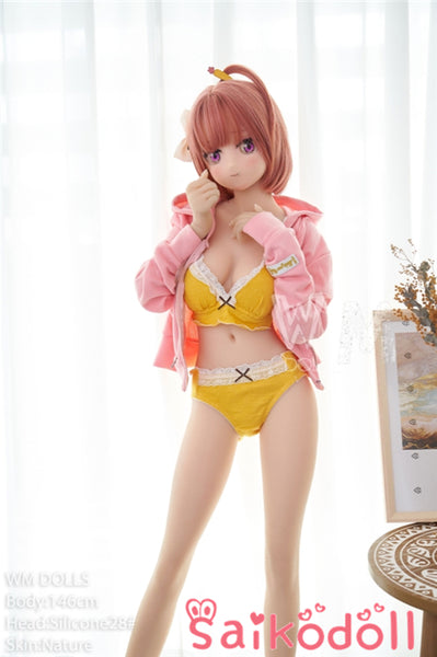 花美 146cm 清純系アニメドール WMdoll ヘッド＃28 プラスチック+tpe