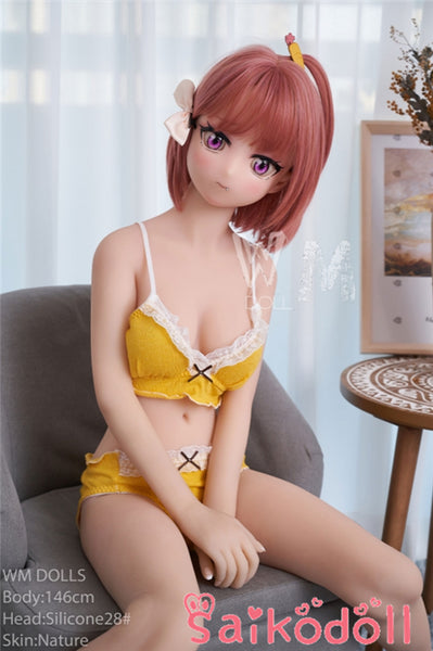 花美 146cm 清純系アニメドール WMdoll ヘッド#28 プラスチック+tpe