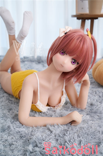 花美 146cm 清純系アニメドール WMdoll ヘッド＃28 プラスチック+tpe