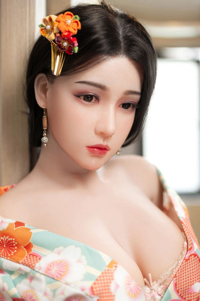 『津覇 麻梨』158cm アイドル系 等身大 リアルドールシリコンヘッド SAIKODOLL#2