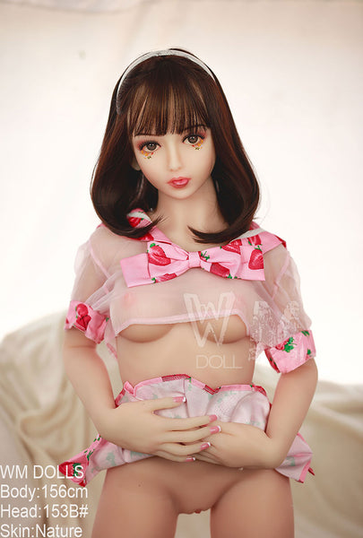 156cm黒髪ラブドールWM Doll#153B