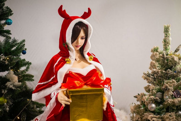 『小柒』158cmクリスマス美少女系 等身大 セックスドール Qita Doll