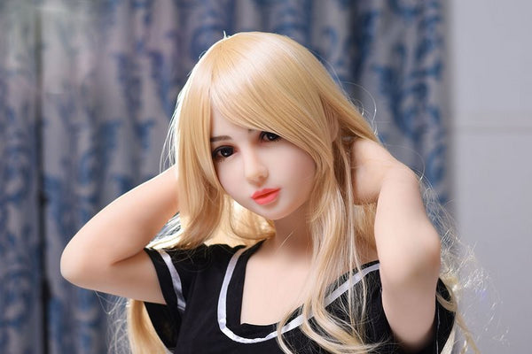 『裕子』145cm金髪セックス制服ダッチワイフAXBDOLL#A26大胸