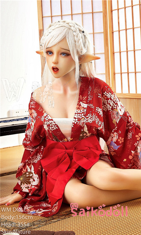 祢音 156cm  C-cup wmdoll#355 エルフラブドール 着物和風セックス人形