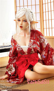祢音 156cm  C-cup wmdoll#355 エルフラブドール 着物和風セックス人形