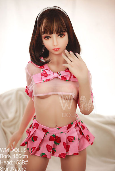 156cm黒髪 ラブドールWM Doll#153B