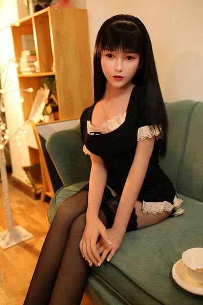 『姬容』157cm B-cup綺麗 お嬢様 ダッチワイフシリコン頭毛髪移植版 DLDOLL#S012