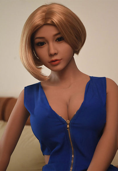 『シモーヌ』161cm金髪短い欧米系高级TPE製品 WM Doll#70　